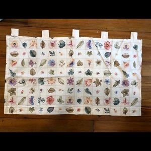 Tap top cafe curtain panel